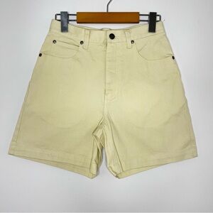 3/$30 Light Yellow High Waist Jeans Shorts